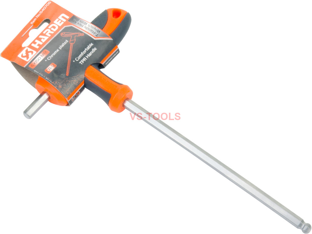 6mm THandle Hexagon Torque 6Point Hex Key CRV TPR Screwdriver